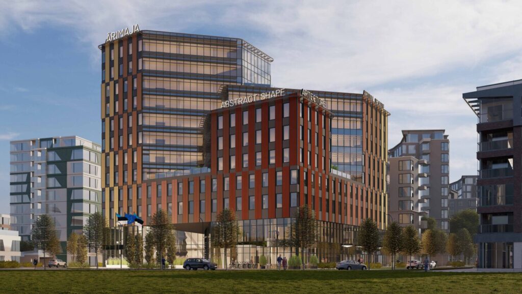 Uus-Veerenni (Pille 16) (Pille 16) - Food services, Non-food store, Office center, Other commercial - visualization