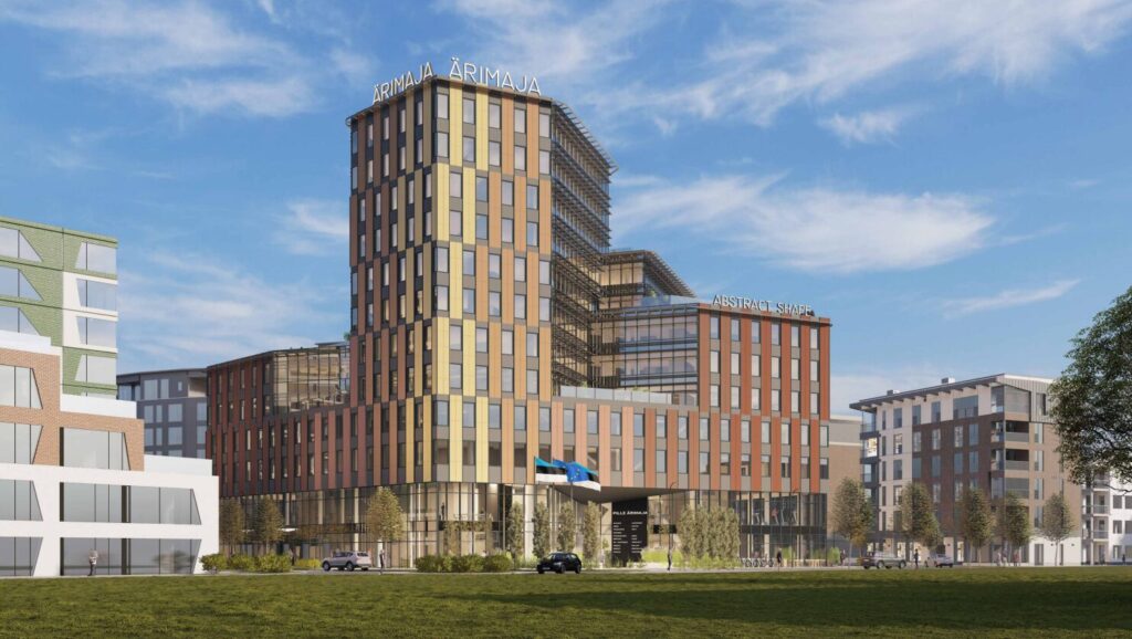 Uus-Veerenni (Pille 16) (Pille 16) - Food services, Non-food store, Office center, Other commercial - visualization