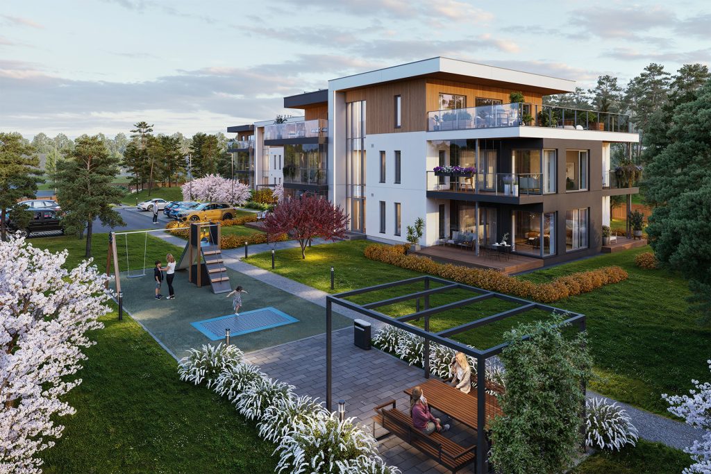 Nõmmeveere Kodud (Rabaveere 3/1, 3/2) (Rabaveere 3/1, 3/2) - Multi apartment - visualization