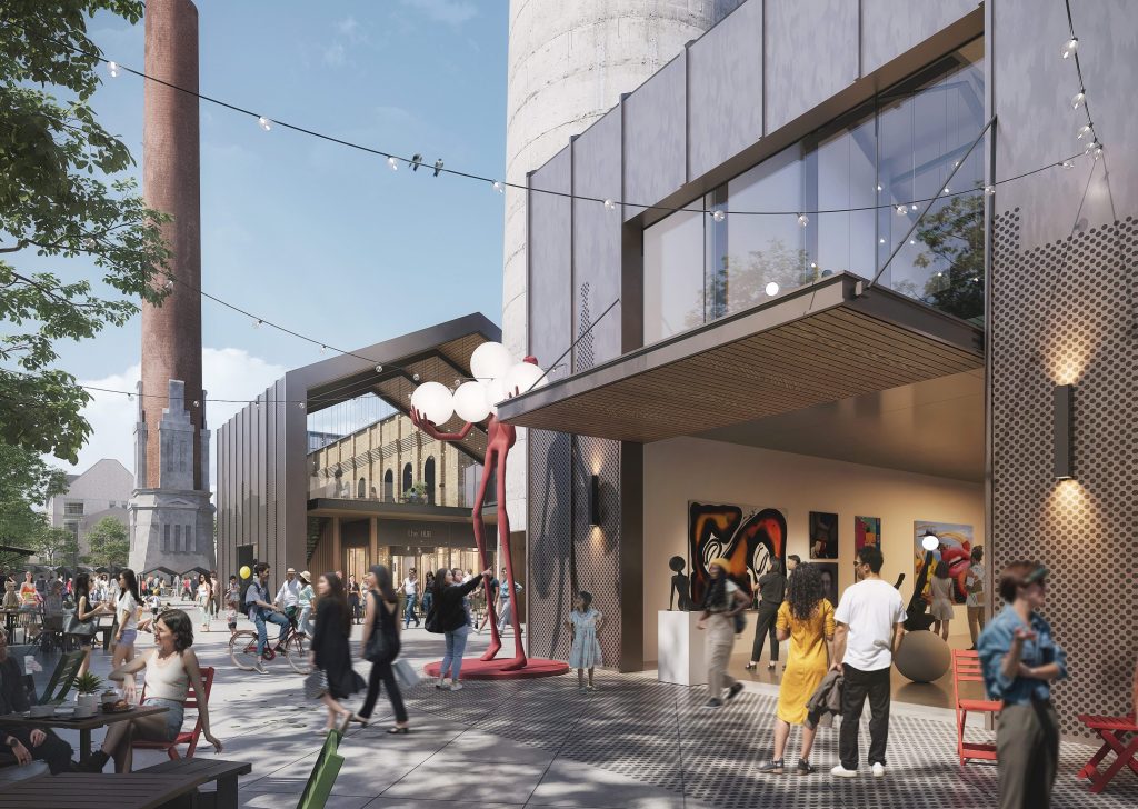 Riga Waterfront (Andrejostas iela) - Multi apartment, Office center, Waterside - visualization