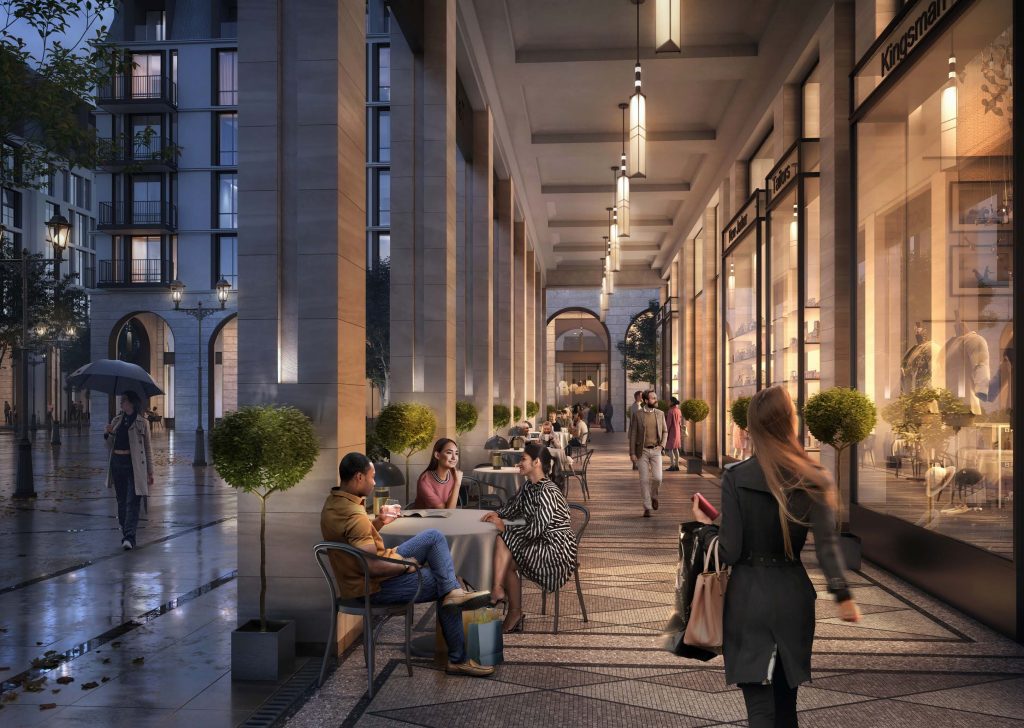 Riga Waterfront (Andrejostas iela) - Multi apartment, Office center, Waterside - visualization