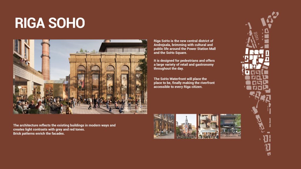 Riga Waterfront (Andrejostas iela) - Multi apartment, Office center, Waterside - visualization