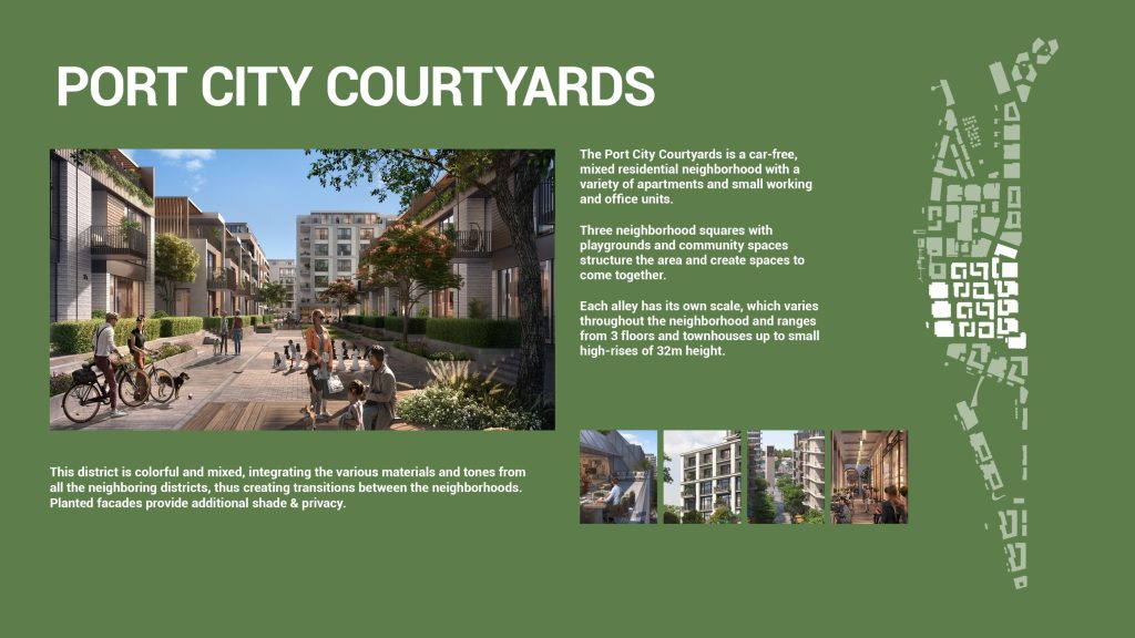 Riga Waterfront (Andrejostas iela) - Multi apartment, Office center, Waterside - visualization