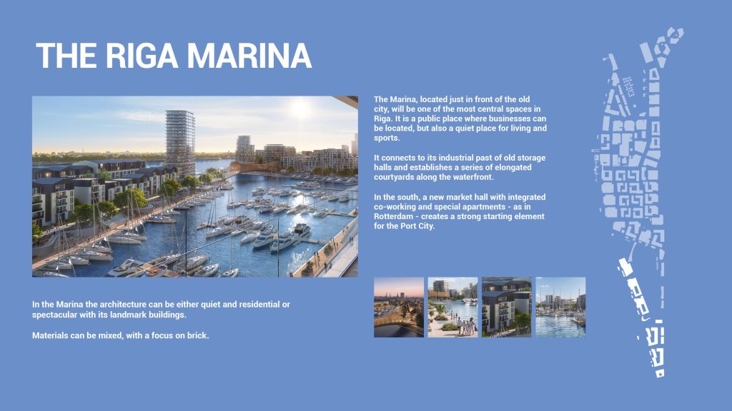 Riga Waterfront (Andrejostas iela) - Multi apartment, Office center, Waterside - visualization