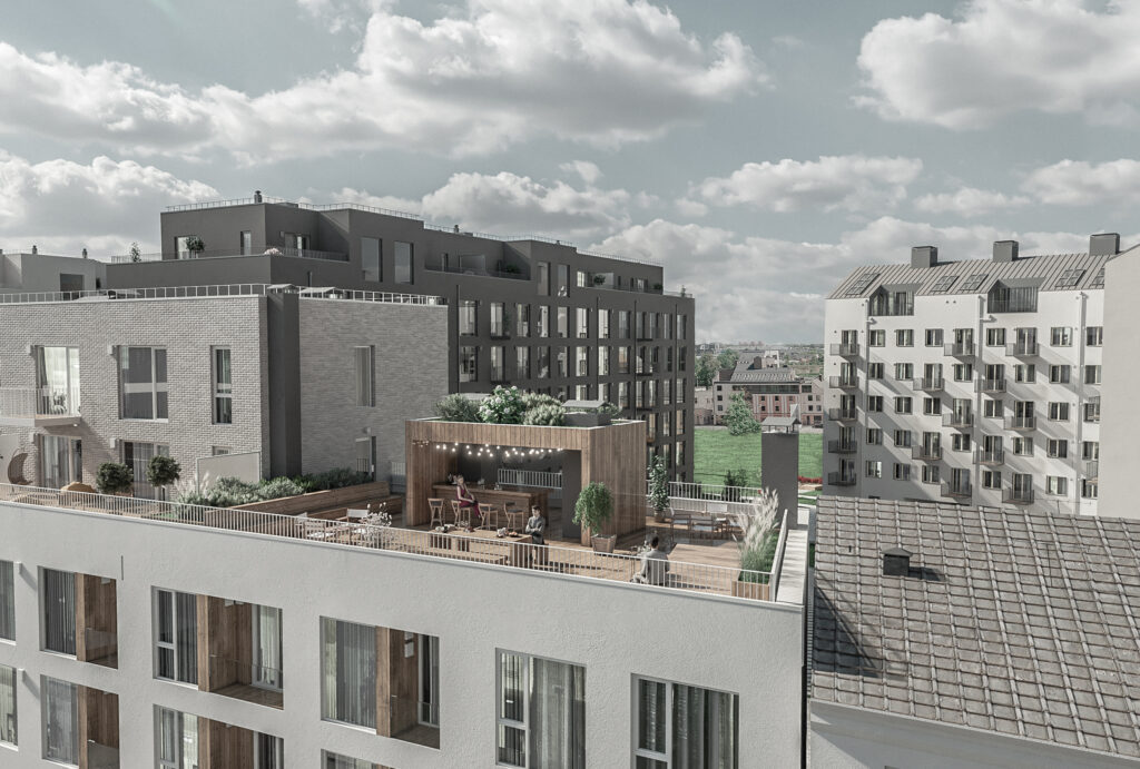 Viesturdārzs - 3. kārta (Rūpniecības iela 33) - Multi apartment - visualization