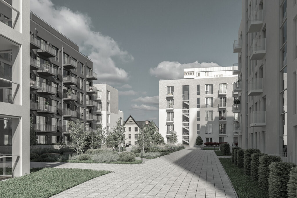 Viesturdārzs - 3. kārta (Rūpniecības iela 33) - Multi apartment - visualization