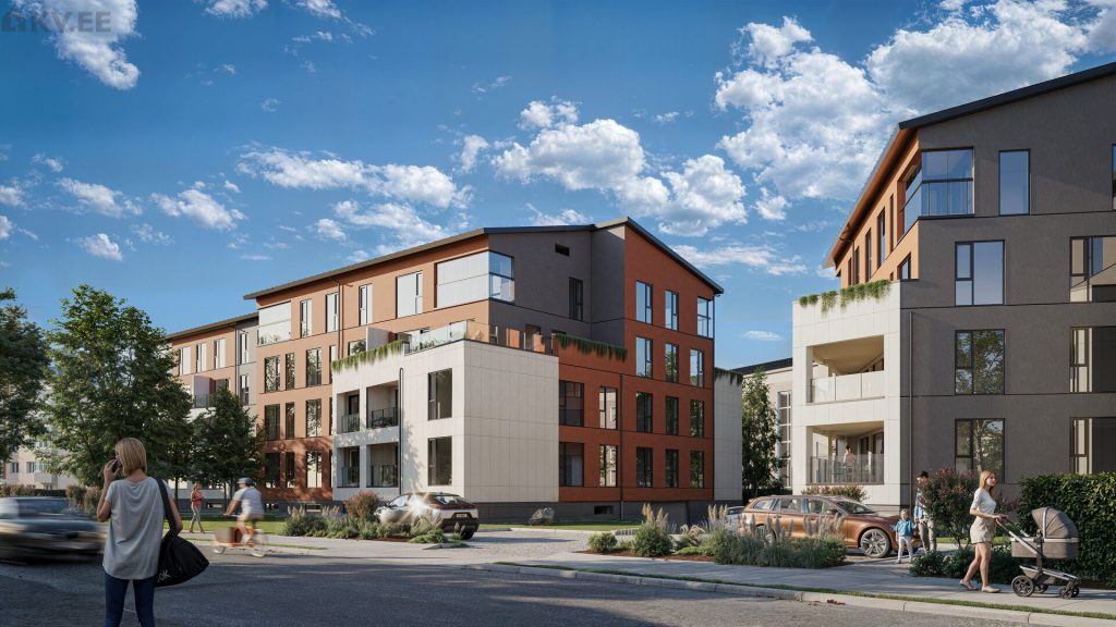 Spordi 3a, 3b (Spordi 3a, 3b) - Korterelamu - visuaalne