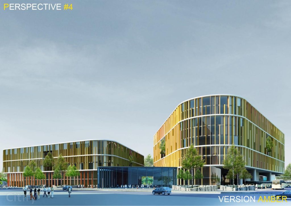 CITY Link (Sporta iela 21) - Büroohoone, Raudteejaam - visuaalne