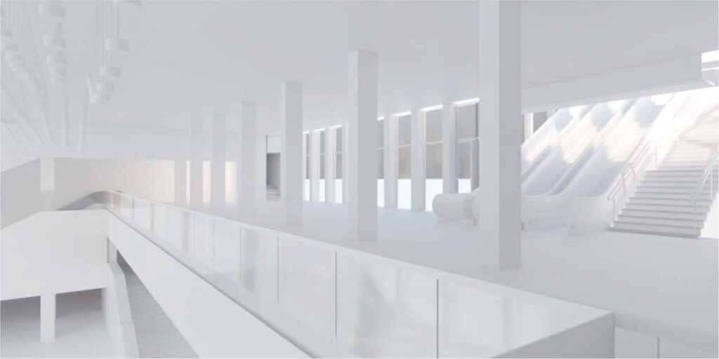 Rīgas Centrālās dzelzceļa stacijas pārbūve (Stacijas laukums 2) - Train station - visualization