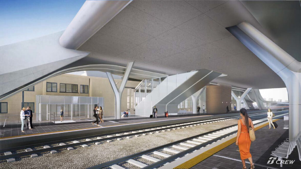 Rīgas Centrālās dzelzceļa stacijas pārbūve (Stacijas laukums 2) - Train station - visualization