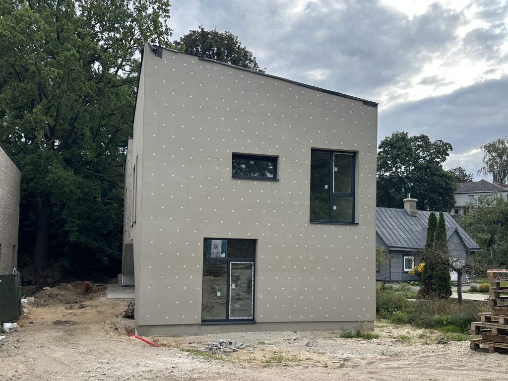 Markučių g. 40 (Markučių g. 40) - Row housing - construction photos