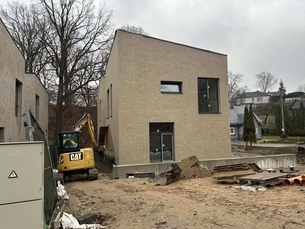 Markučių g. 40 (Markučių g. 40) - Row housing - construction photos