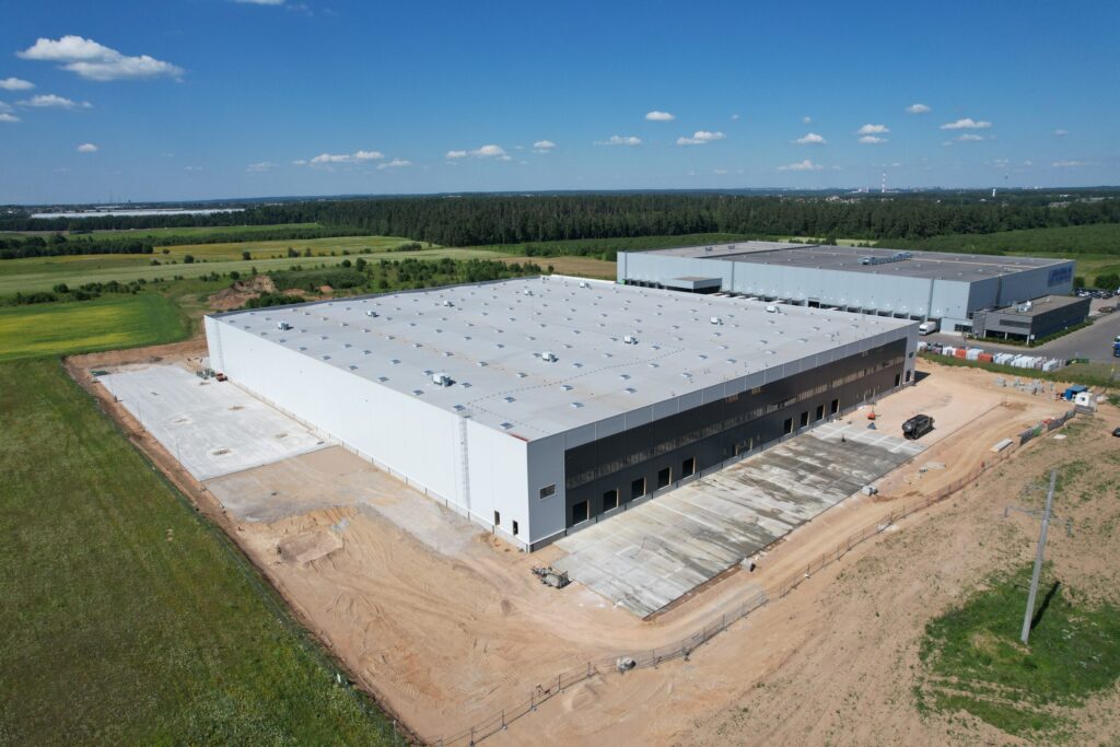 SIRIN PARK DOBROVOLĖ 1 etapas (Metelių g. 10) - Warehouse / Distribution center - construction photos