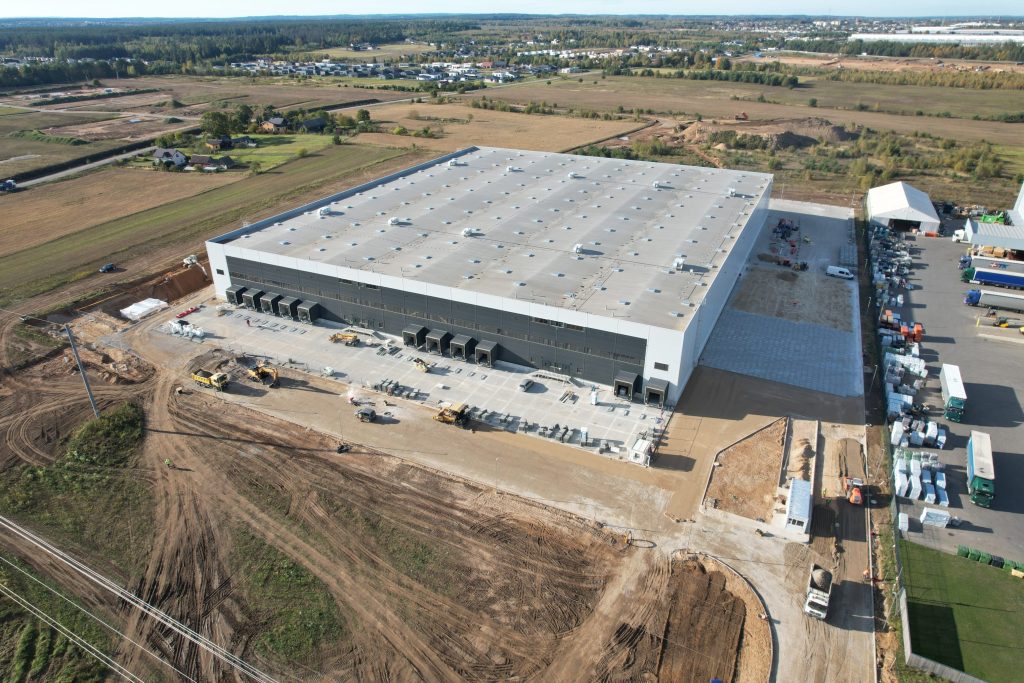 SIRIN PARK DOBROVOLĖ 1 etapas (Metelių g. 10) - Warehouse / Distribution center - construction photos
