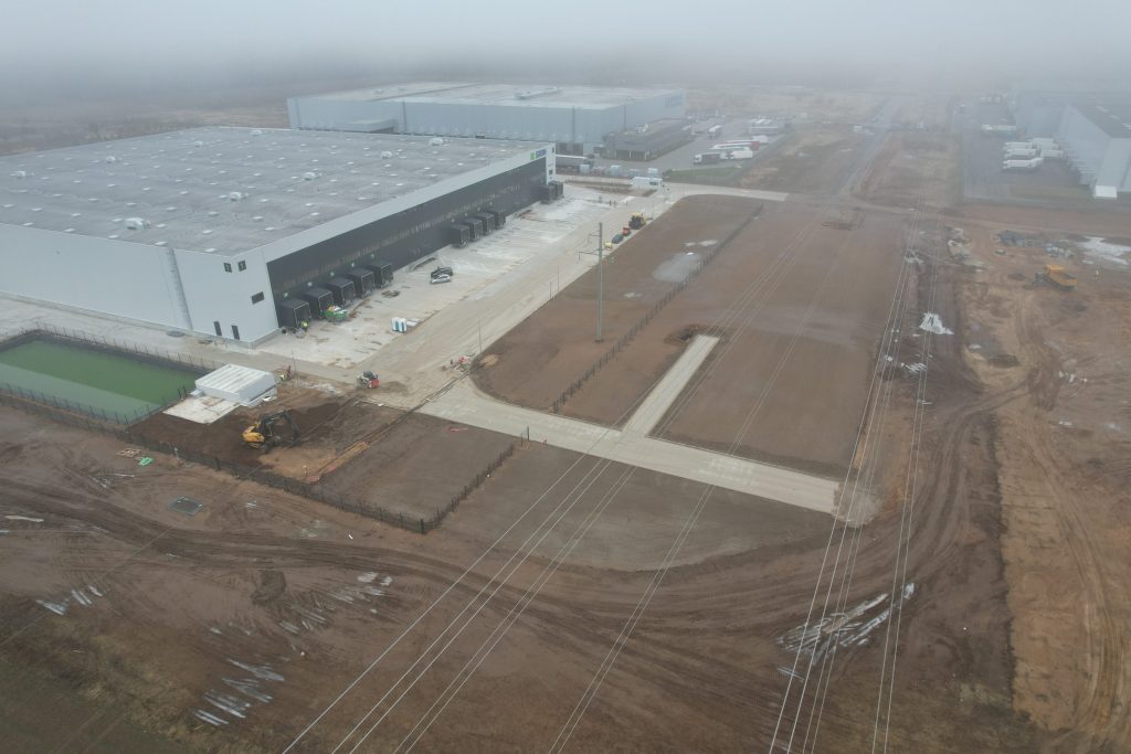 SIRIN PARK DOBROVOLĖ 1 etapas (Metelių g. 10) - Warehouse / Distribution center - construction photos