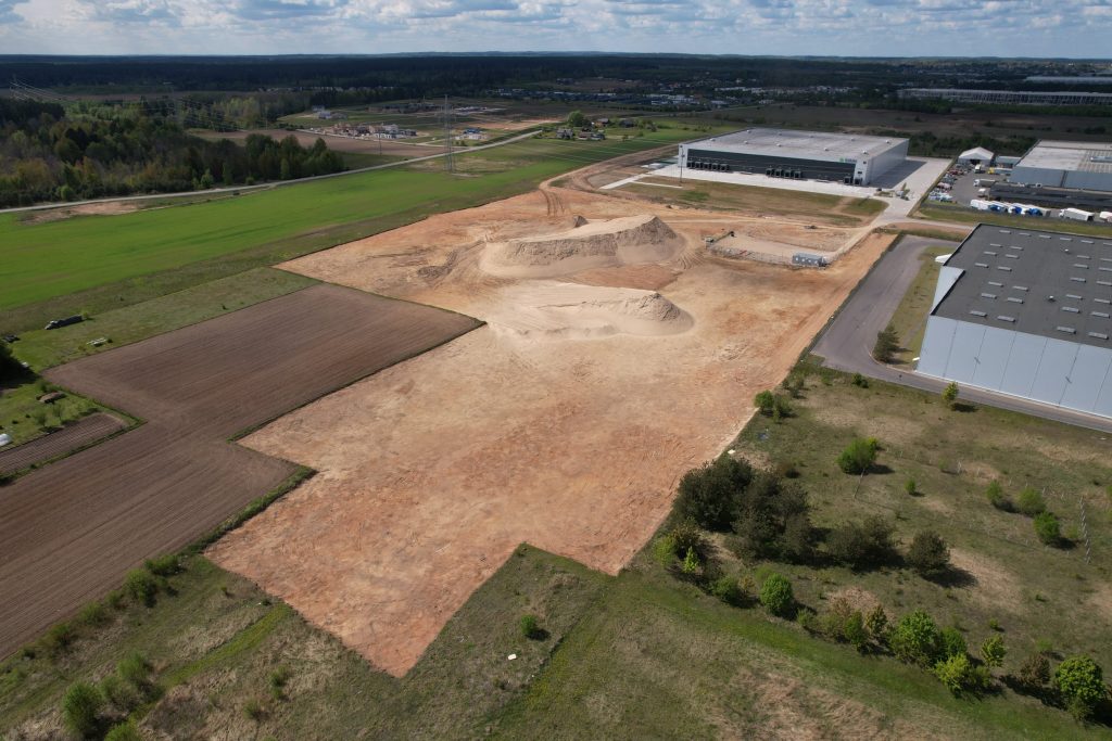 SIRIN PARK DOBROVOLĖ 2 etapas (Metelių g. 8) - Warehouse / Distribution center - construction photos