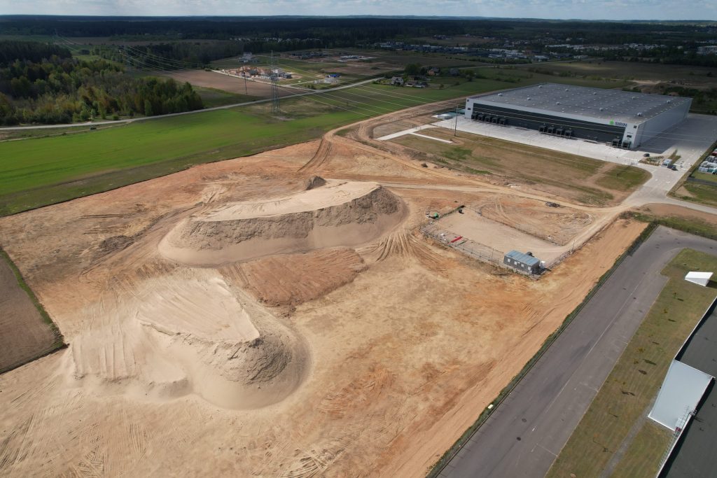 SIRIN PARK DOBROVOLĖ 2 etapas (Metelių g. 8) - Warehouse / Distribution center - construction photos