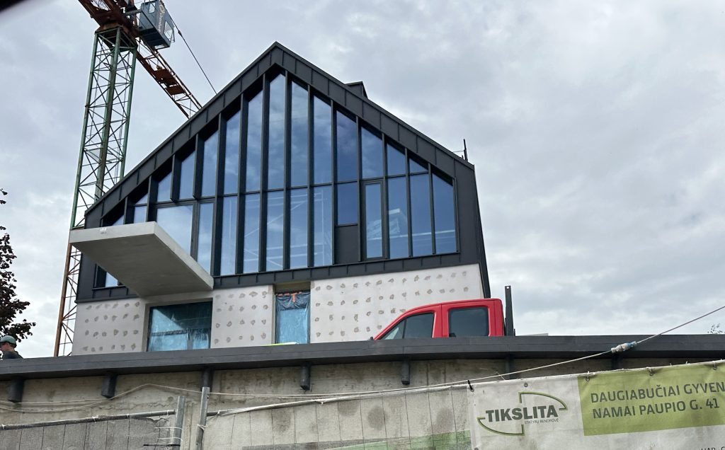 Paupio g. 41 (Paupio g. 41) - Multi apartment - construction photos