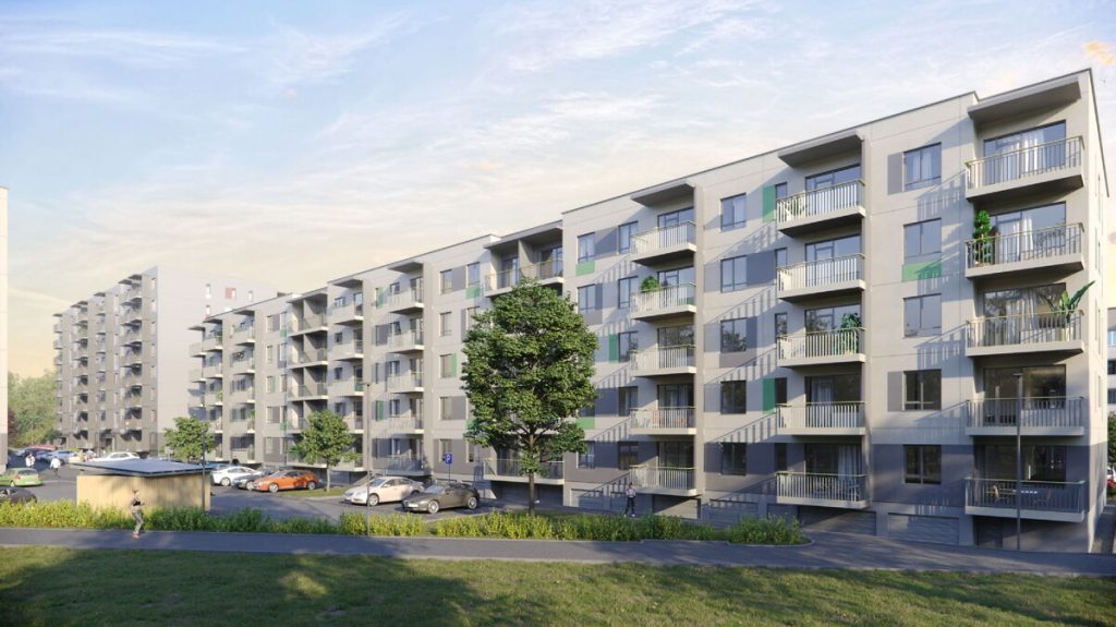 Green City 3 (Stirnu iela 38A) - Multi apartment - visualization