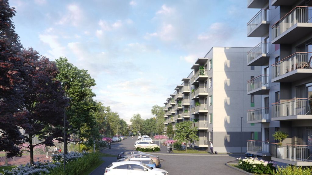 Green City 3 (Stirnu iela 38A) - Multi apartment - visualization