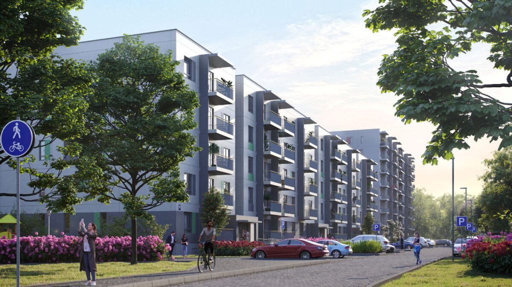 Green City 3 (Stirnu iela 38A) - Multi apartment - visualization