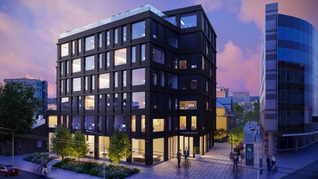 Kawe City (Tatari 1) - Office center - visualization