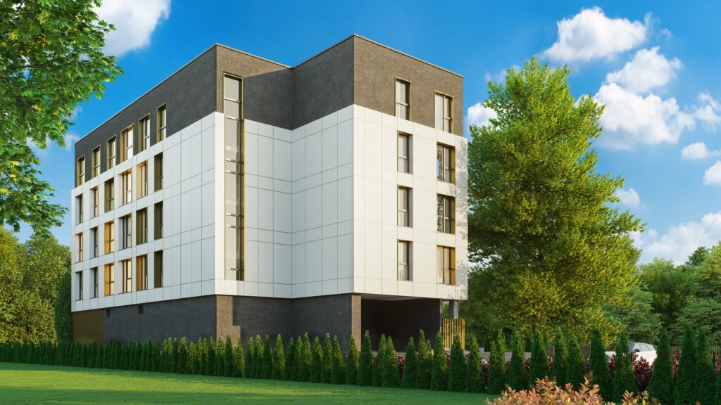 Tihasepesa (Tihase 27) - Co-living, Multi apartment - visualization