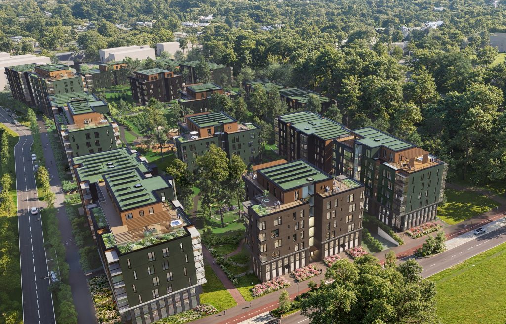 Tuisumetsa (Tuisu 21 / Tervise 2, 2a, 4) - Multi apartment, Non-food store, Other commercial - visualization