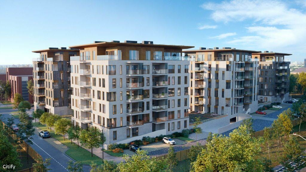 Türi Kvartal (Türi 9/1, 9/2) (Türi 9/1, 9/2) - Multi apartment - visualization