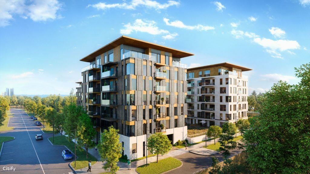 Türi Kvartal (Türi 9/1, 9/2) (Türi 9/1, 9/2) - Multi apartment - visualization