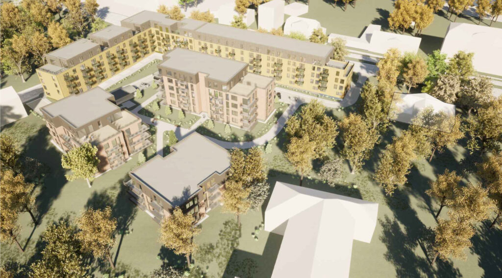 Tekstiliana - 2. kārta (Vienības gatve 21) - Hotel, Multi apartment - visualization