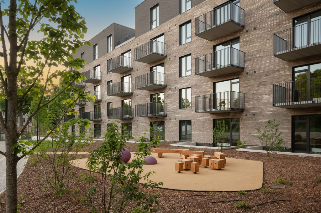 Tekstiliana - 1. kārta (Torņakalna iela 2) - Korterelamu - visuaalne