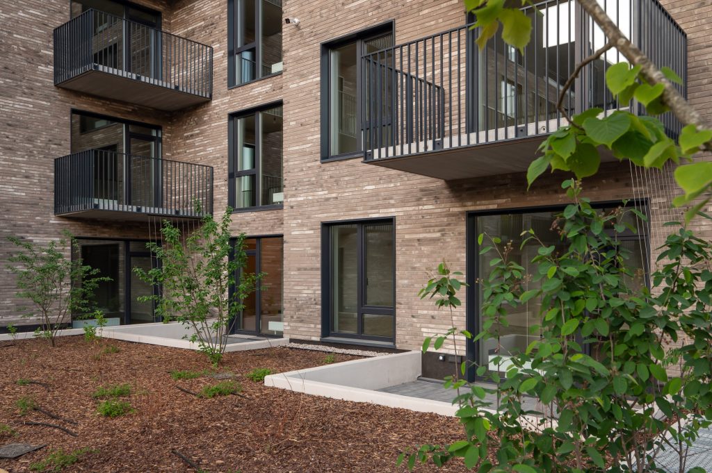 Tekstiliana - 1. kārta (Torņakalna iela 2) - Korterelamu - visuaalne