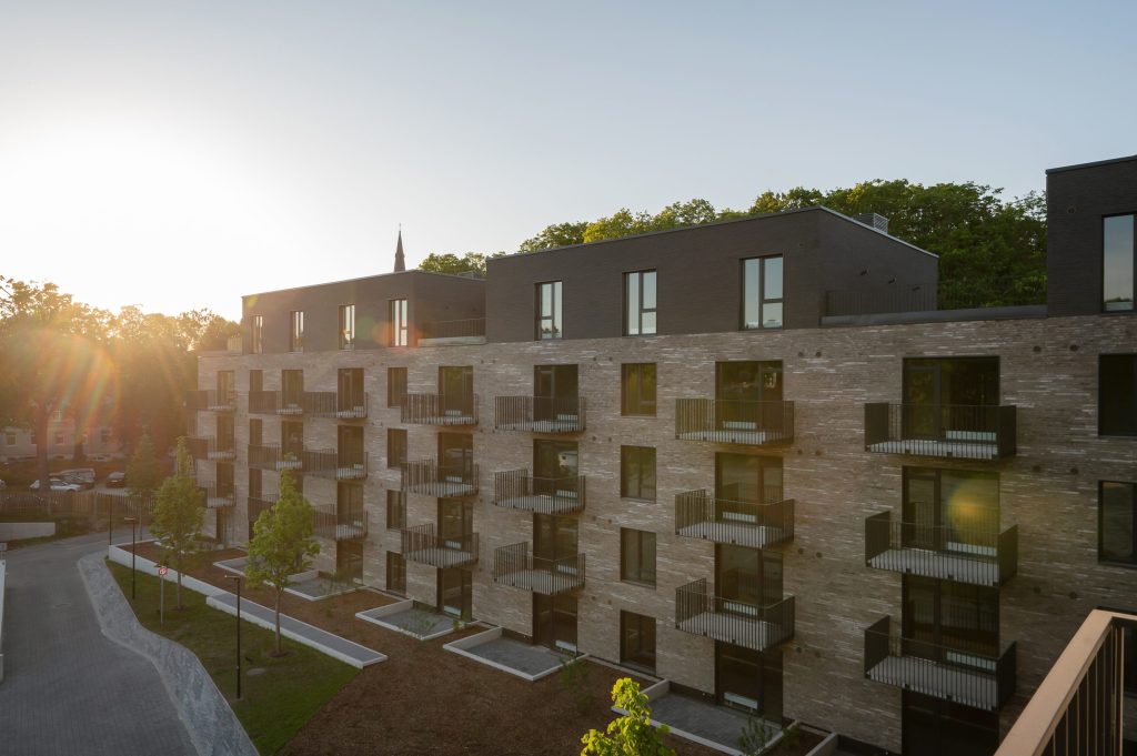 Tekstiliana - 1. kārta (Torņakalna iela 2) - Korterelamu - visuaalne