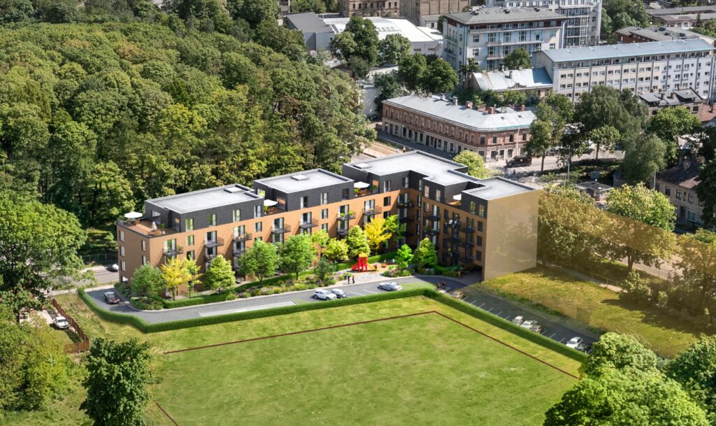 Tekstiliana - 2. kārta (Vienības gatve 21) - Hotel, Multi apartment - visualization