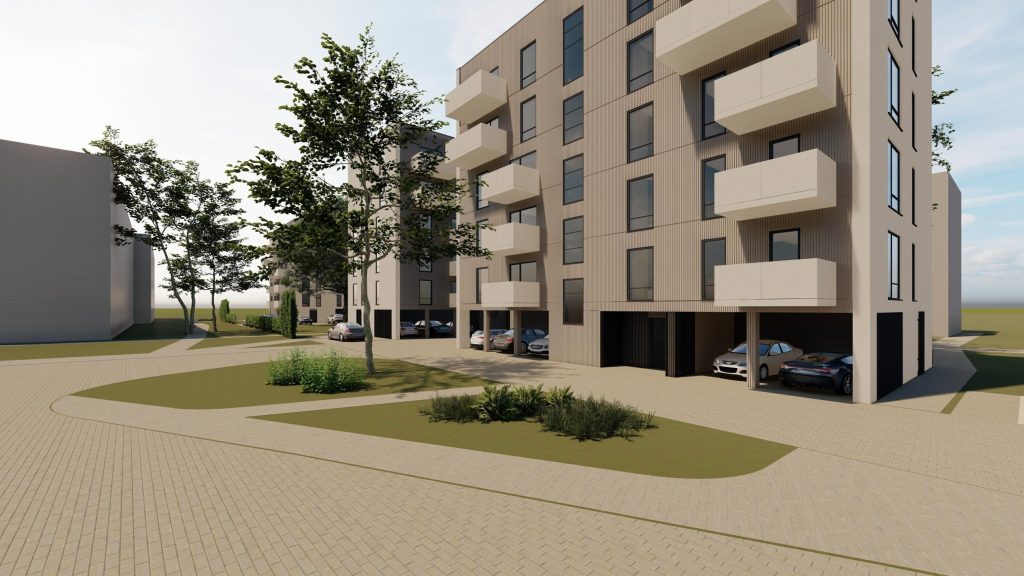 Dubultu iela b/n (Dubultu iela b/n) - Daudzdzīvokļu nams - vizualizācija