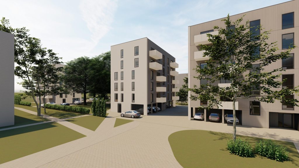 Dubultu iela b/n (Dubultu iela b/n) - Daudzdzīvokļu nams - vizualizācija