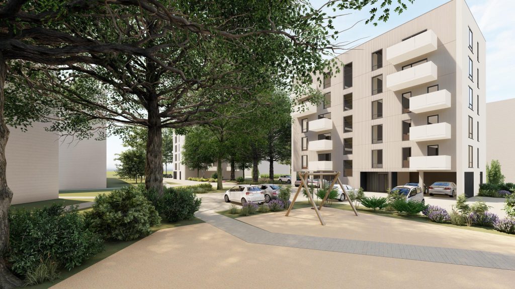 Dubultu iela b/n (Dubultu iela b/n) - Daudzdzīvokļu nams - vizualizācija