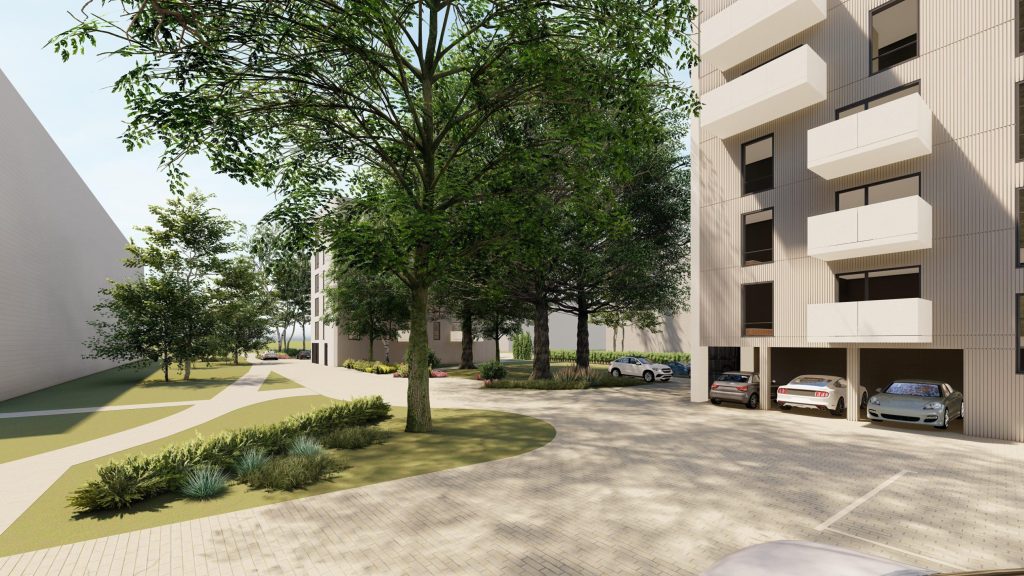 Dubultu iela b/n (Dubultu iela b/n) - Daudzdzīvokļu nams - vizualizācija