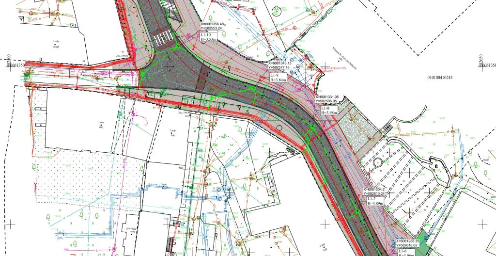 Vilniaus g. nuo Islandijos g. iki Vokiečių g. rekonstrukcija (Vilniaus g.) - Iela - vizualizācija
