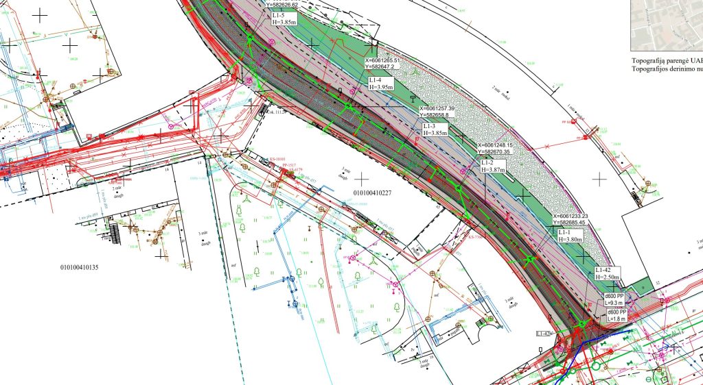 Vilniaus g. nuo Islandijos g. iki Vokiečių g. rekonstrukcija (Vilniaus g.) - Iela - vizualizācija
