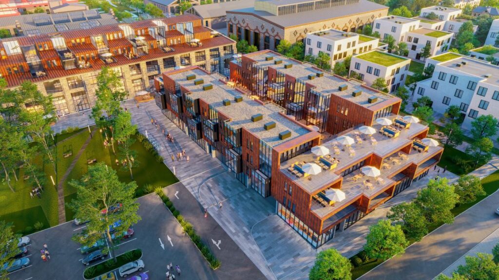 Kopli 68a (Kopli 68a) - Food services, Multi apartment, Non-food store, Office center - visualization