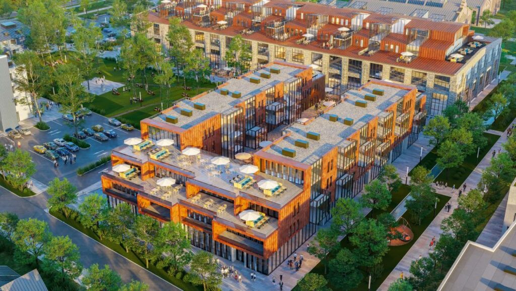 Kopli 68a (Kopli 68a) - Food services, Multi apartment, Non-food store, Office center - visualization