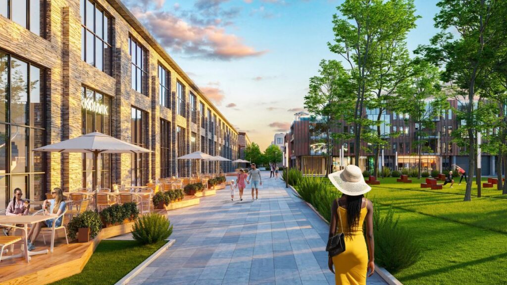 Kopli 68a (Kopli 68a) - Food services, Multi apartment, Non-food store, Office center - visualization