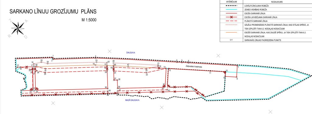 Merks Zaķusala (Zaķusalas krastmala) - Daugiabutis, Verslo centras - vizualizacija