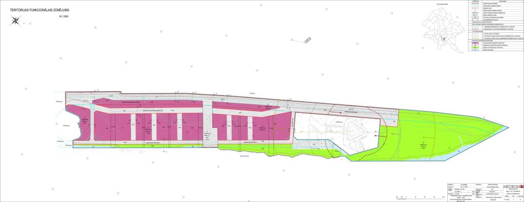 Merks Zaķusala (Zaķusalas krastmala) - Daugiabutis, Verslo centras - vizualizacija