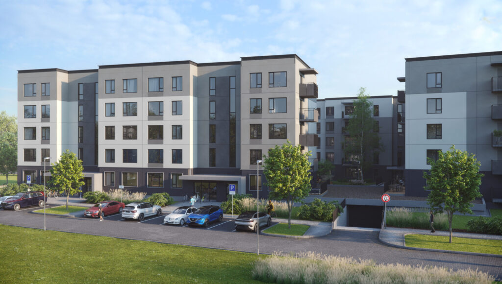 Mārpagalmi I (Zemaišu iela 11) - Daugiabutis - vizualizacija