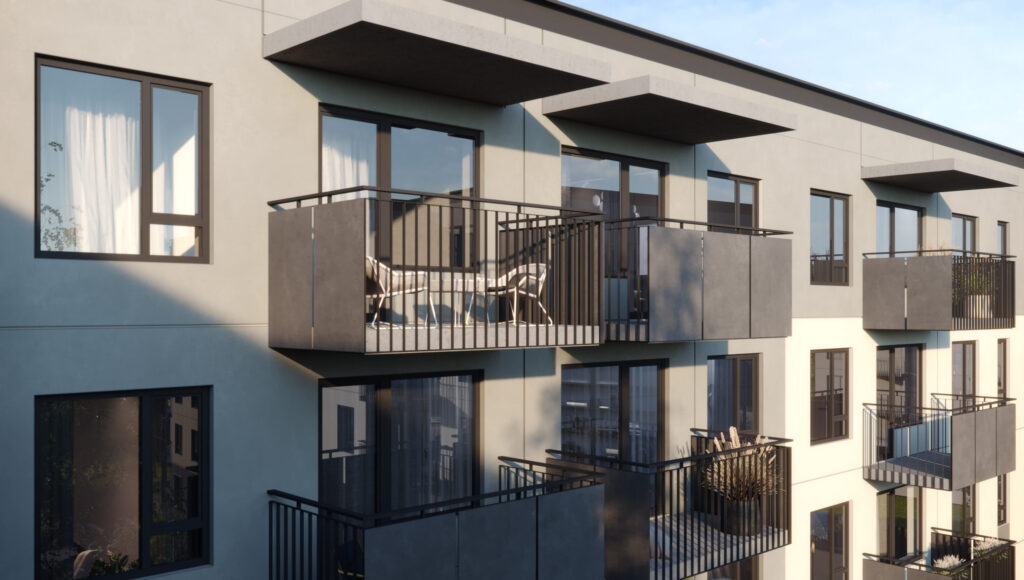 Mārpagalmi I (Zemaišu iela 11) - Daugiabutis - vizualizacija