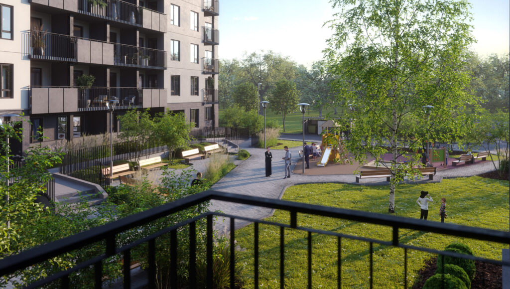 Mārpagalmi I (Zemaišu iela 11) - Daugiabutis - vizualizacija