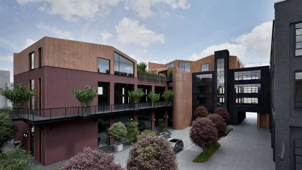 Grīziņdārzs - 3. kārta (Zemitāna iela 9 k-5) - Verslo parkas - vizualizacija